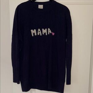 J. Crew x Hatch 100% Cashmere Mama Pullover Sweater